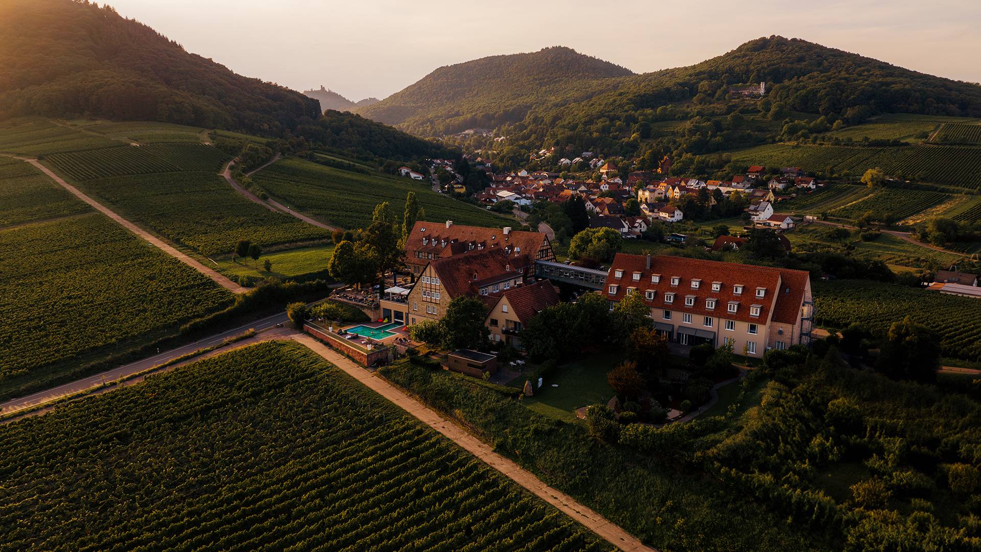 Hotel Leinsweiler Hof panorama