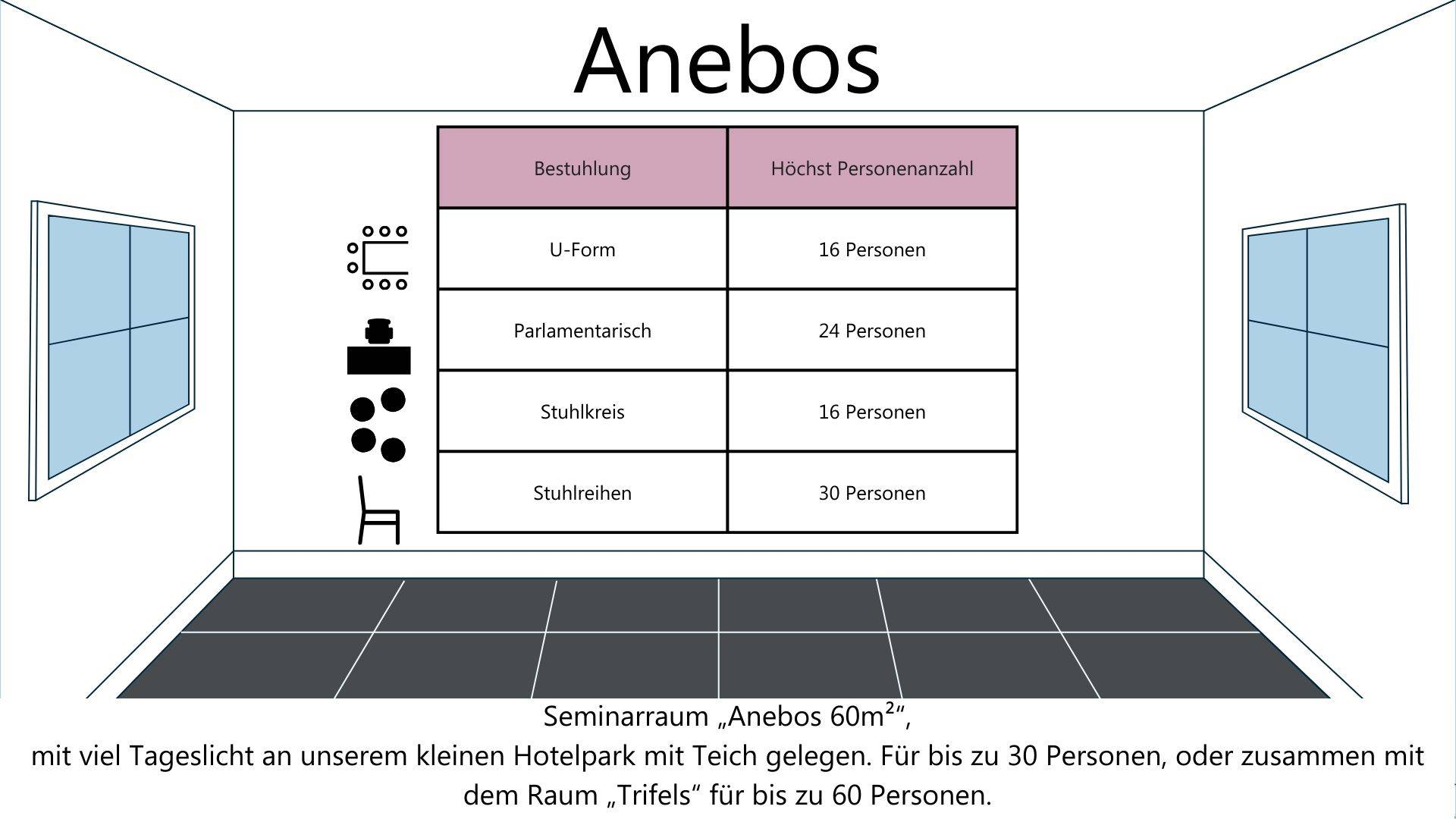 Hotel Leinsweiler Hof conference room Anebos